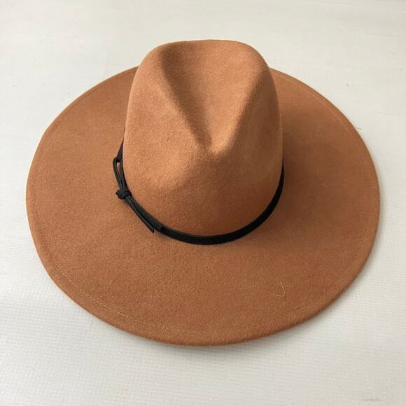 Universal Thread Wool Brown Western Hat NEW - Picture 3 of 12